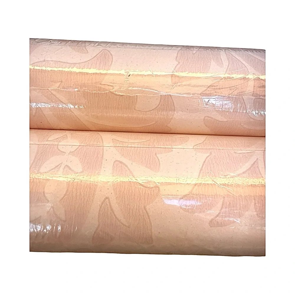 Vintage Waverly WallPaper Sealed Cream Ivory Beige 2 Double Rolls Covers 120 ft